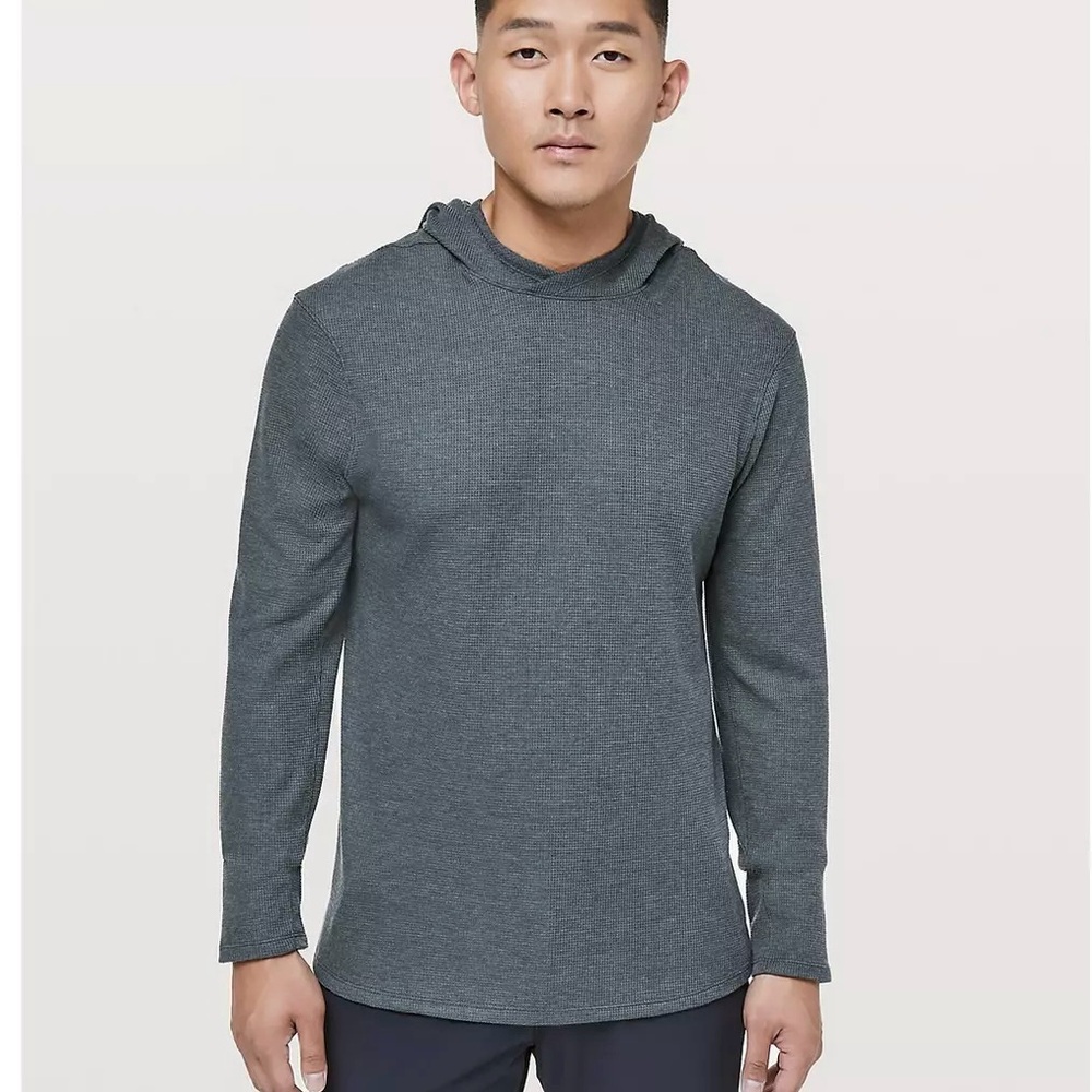 Lululemon Mens Shift Stitch Waffle Hoodie Style# M3AT0S